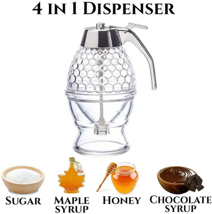 Premium Honey Serving Bottle