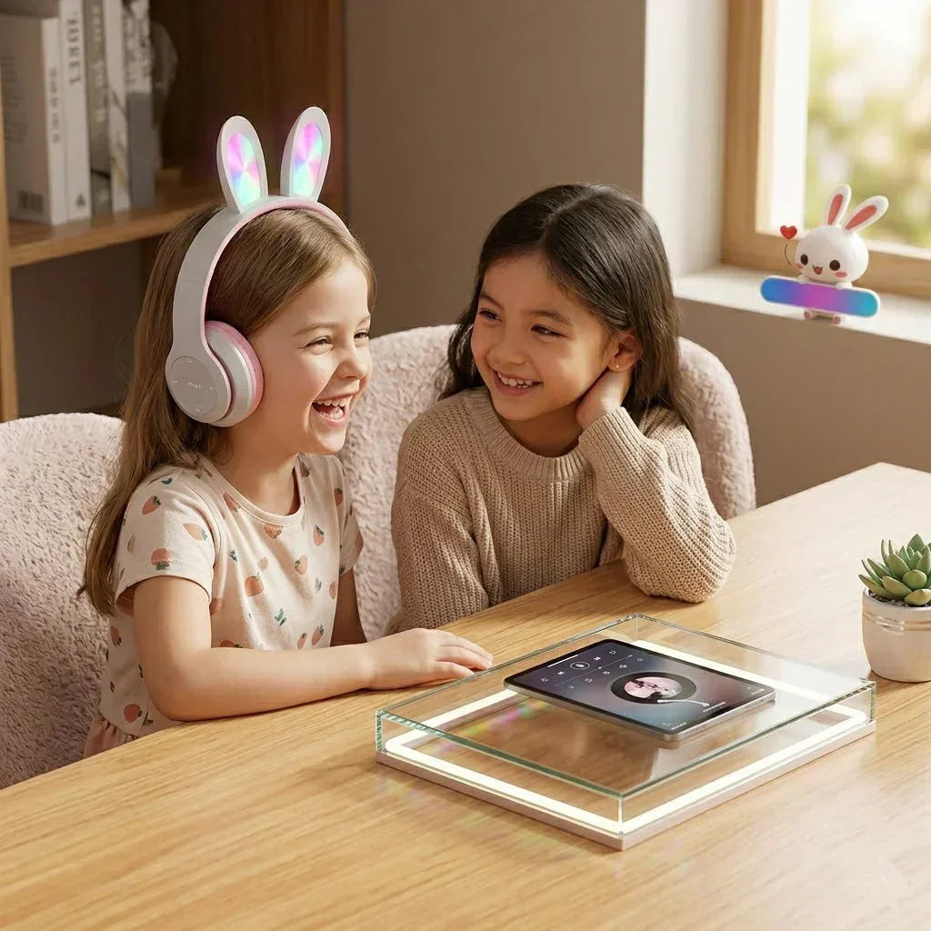 Rechargeable Gaming Headphones with Mic