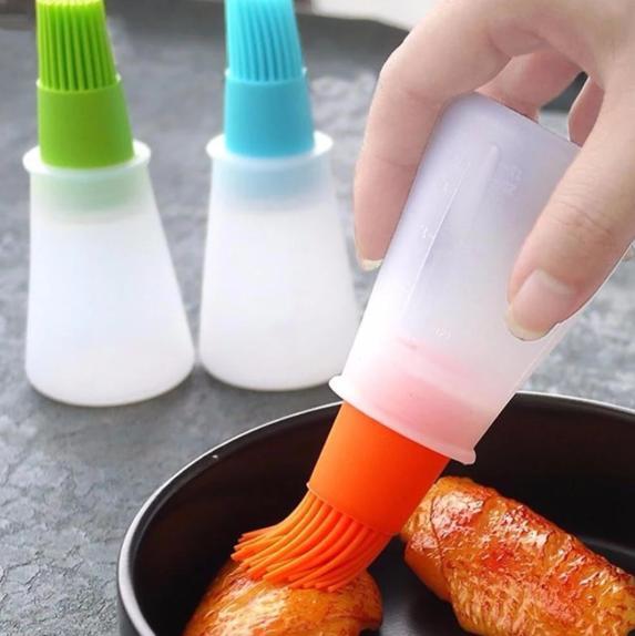 Refillable Oil Applicator Brush for Cooking
