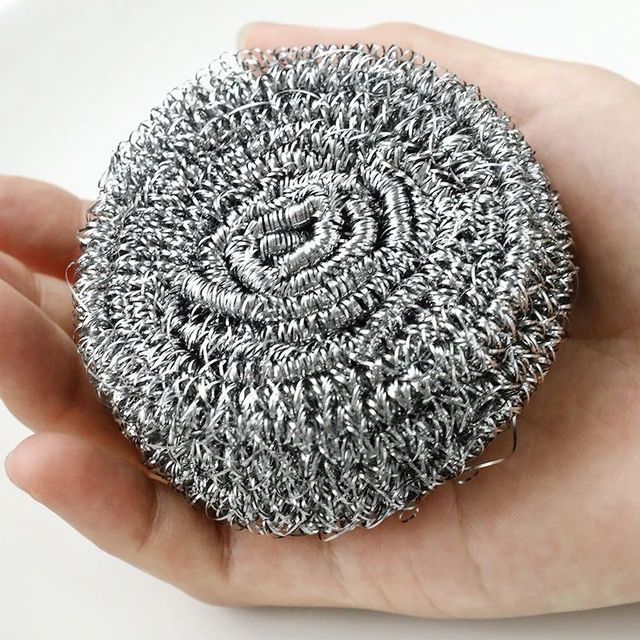 3 Piece Multipurpose Metal Cleaning Dishwashing Sponge Set