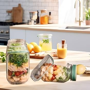 Salad Mason Jar