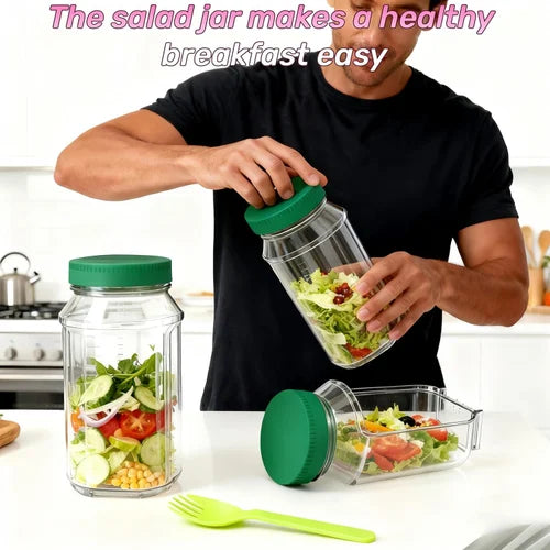 Salad Mason Jar