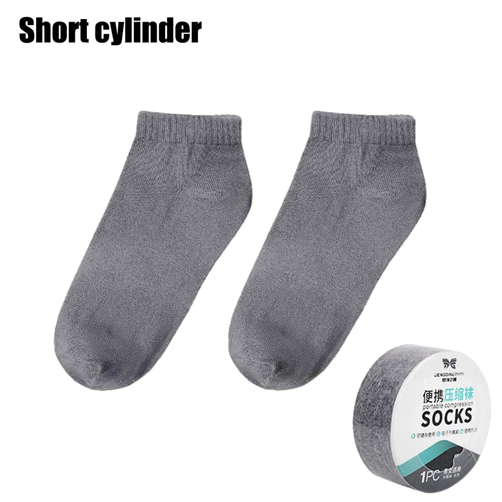 1 Pair Compression Short Socks For Running & Daily Use