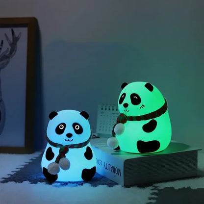 Silicon Panda Lamp, home and Living 