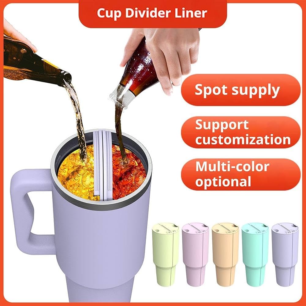 Smart Sectioned Silicone Mug With Organized Design