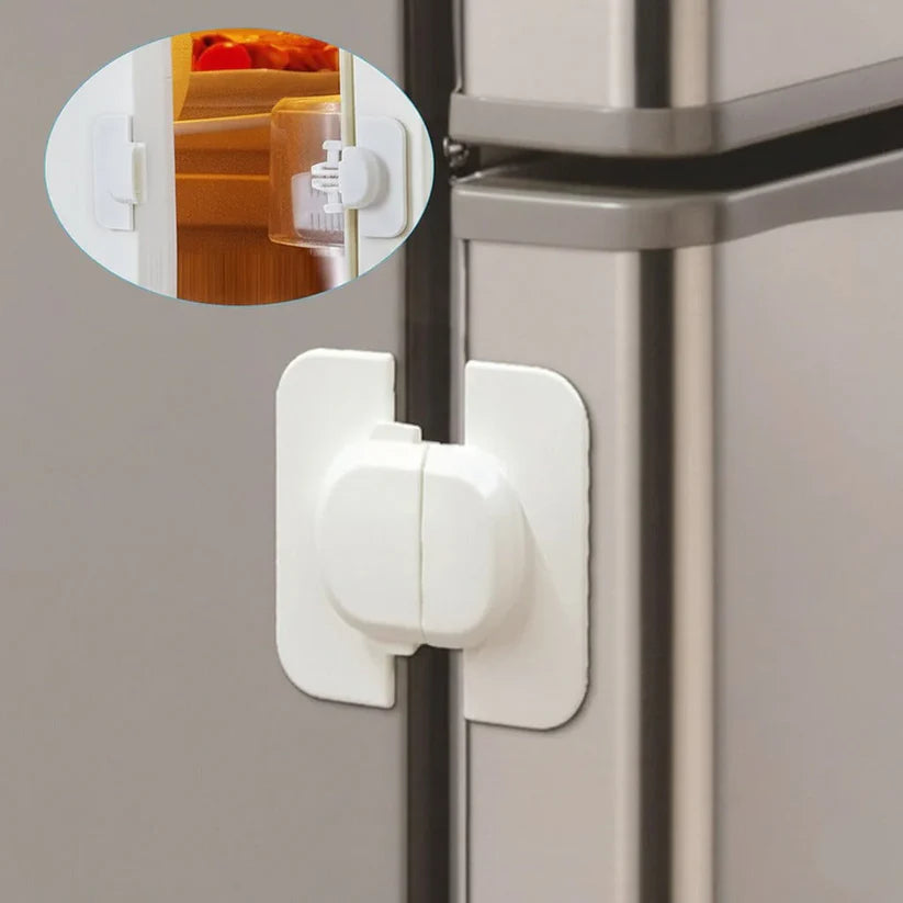 Strong Hold Anti Open Refrigerator Safety Clip Lock