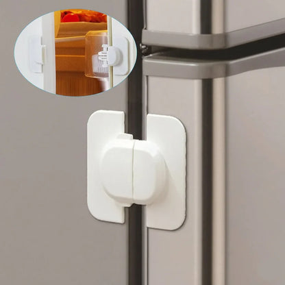 Strong Hold Anti Open Refrigerator Safety Clip Lock