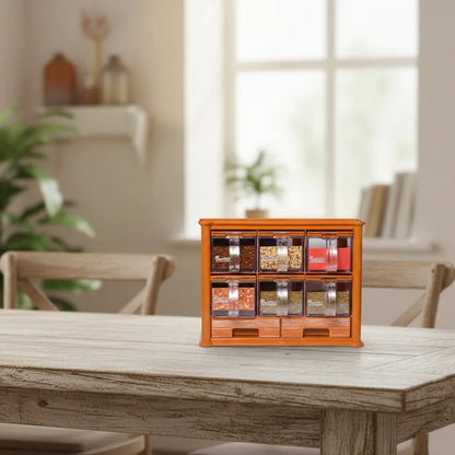 Head Chef Spice Rack with Draws, Kitchen Accessories 