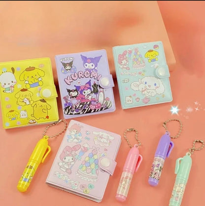 Pocket Autograph Notebook With Pen