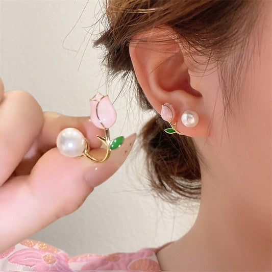 Tulip Earring, Health and Beauty 