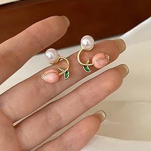 Tulip Earring, Health and Beauty 