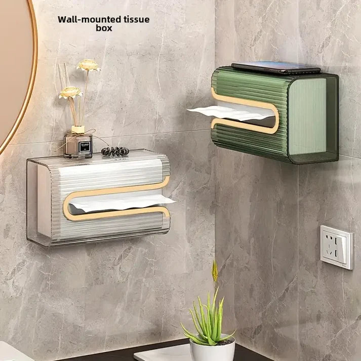 Acrylic Wall Tissue Box