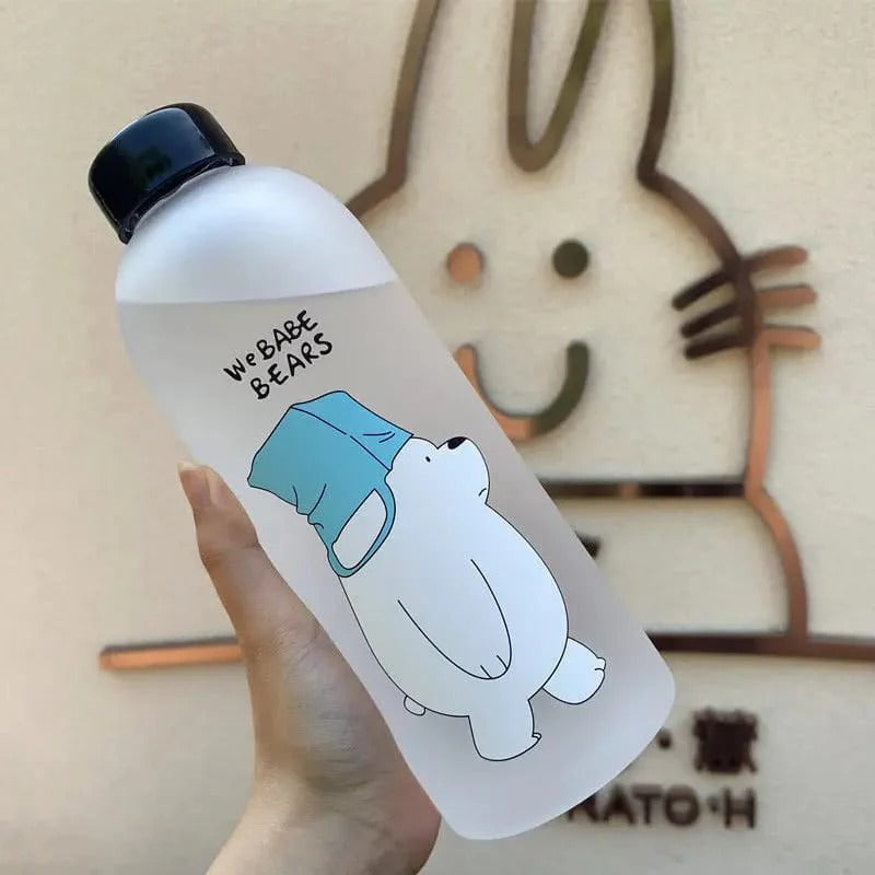 We Babe Bears Transparent Water Bottle