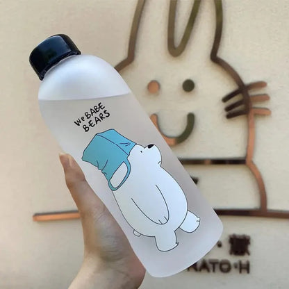 We Babe Bears Transparent Water Bottle