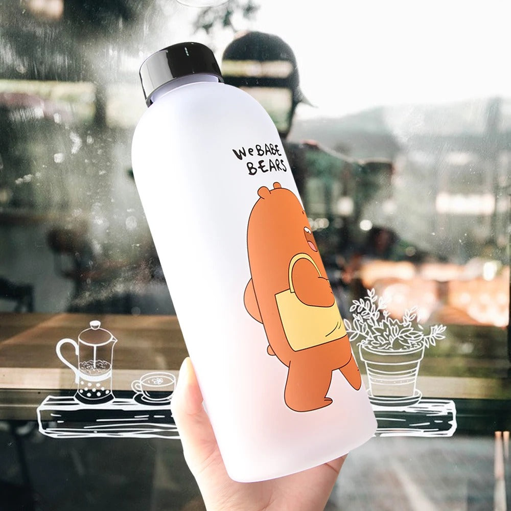 We Babe Bears Transparent Water Bottle