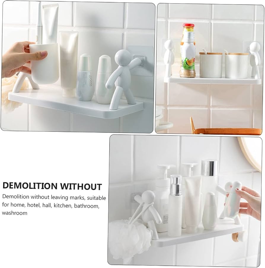 all Mounted Storage Shelf Space Saver for Kitchen and Bathroom