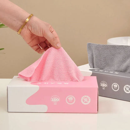 20Pcs Multipurpose Microfiber Cloths Reusable Home Cleaning Rags