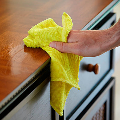 6PCS Washable Reusable Microfiber Cleaning Cloths