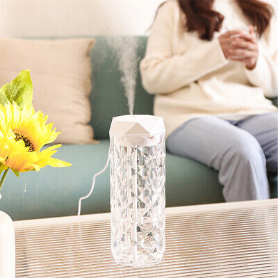 Pure Mist Crystal Humidifier Lamp